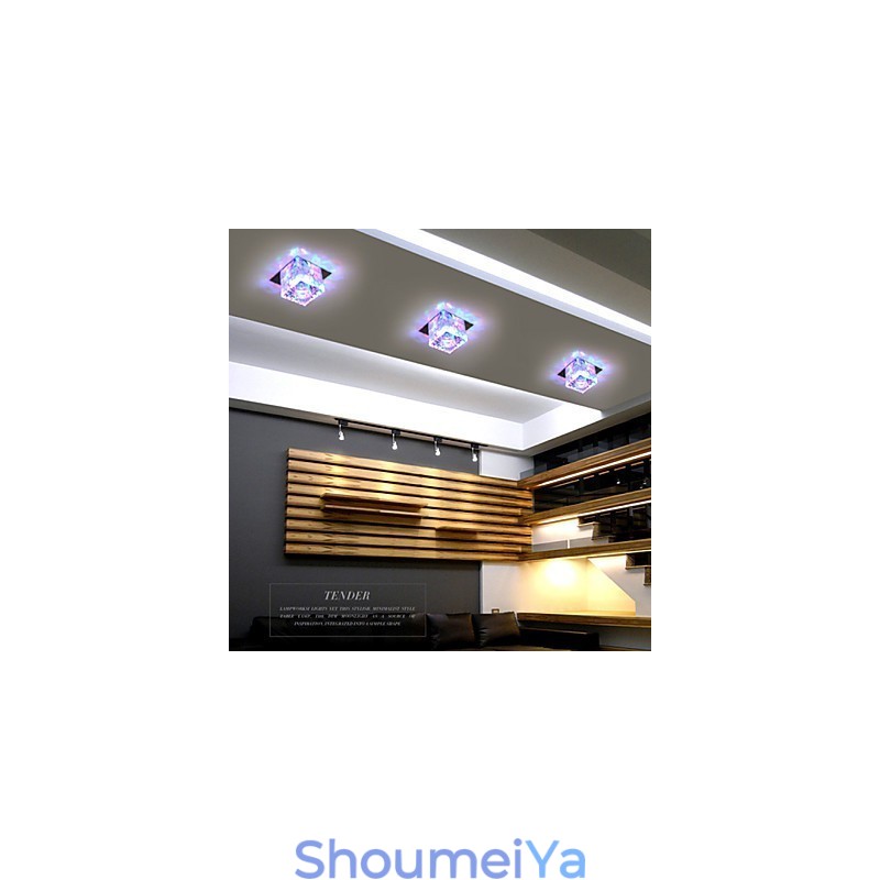 クリスタルランプ SMD CreativeTube スポットライト 吸収ドームライト