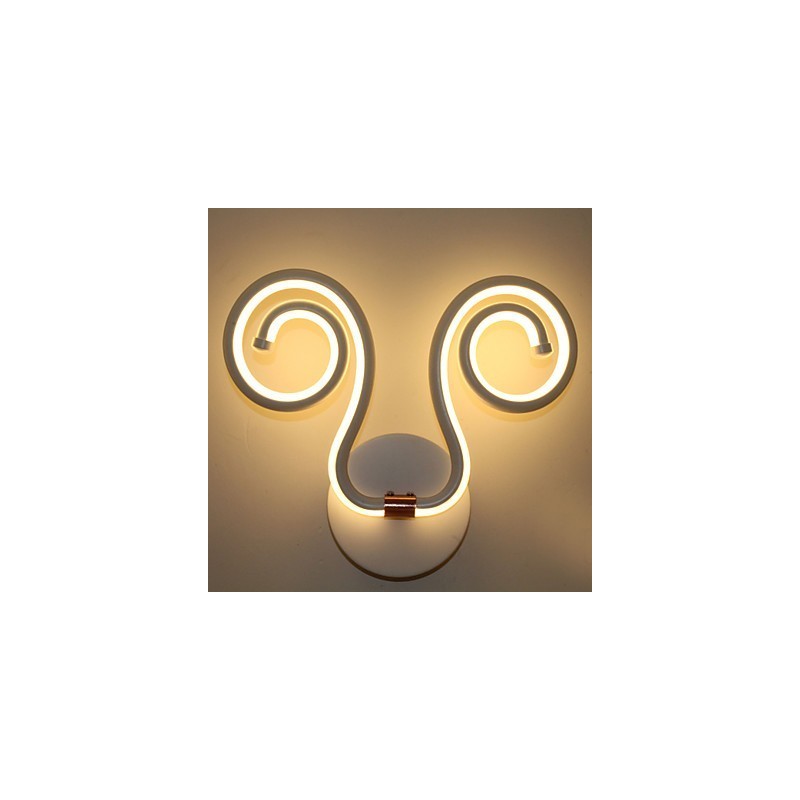 モダンでシンプルなアルミ製ウォールランプ クリエイティブな通路のベッドサイドランプ 照明