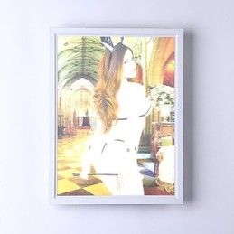 アンビエントライトウォールスコンセ用の統合されたモダンコンテンポラリーモダンコンテンポラリーペインティング機能