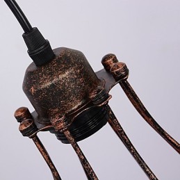 インダストリアルレトロアイアンウォールランプクリエイティブな個性リフトプーリーウォールランプ