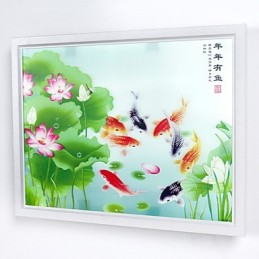 アンビエントライトウォールスコンセ用の統合されたモダンコンテンポラリーモダンコンテンポラリーペインティング機能