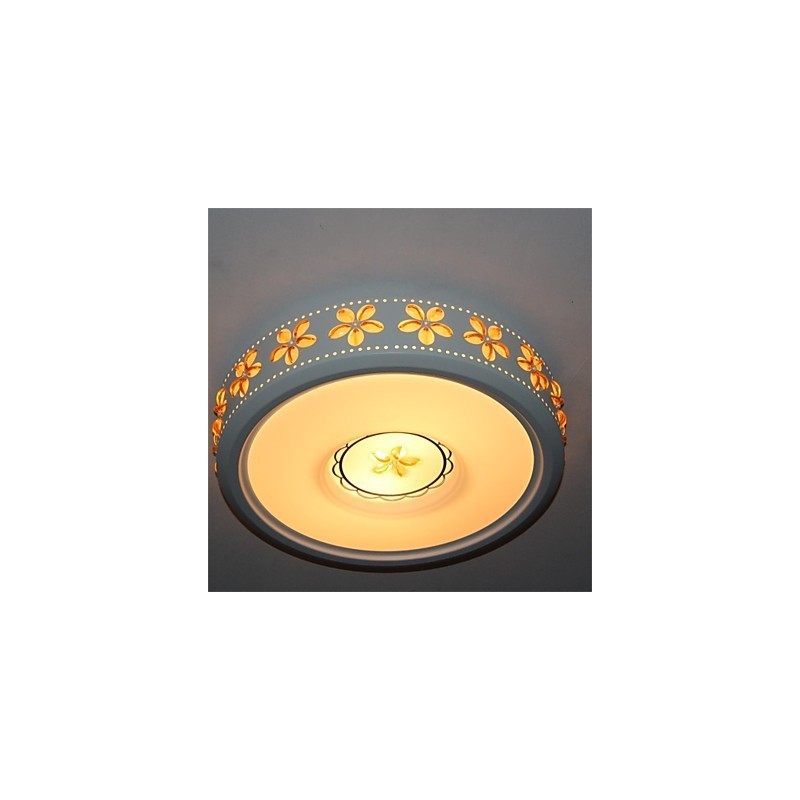 モダンな鉄製の2ヘッド天井ランプ