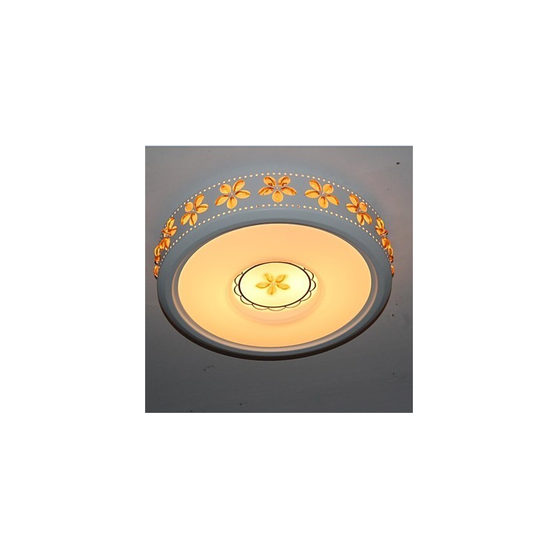 モダンな鉄製の2ヘッド天井ランプ