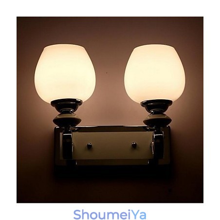 モダンで現代的な電気メッキ機能アップライト壁取り付け用燭台壁ライト