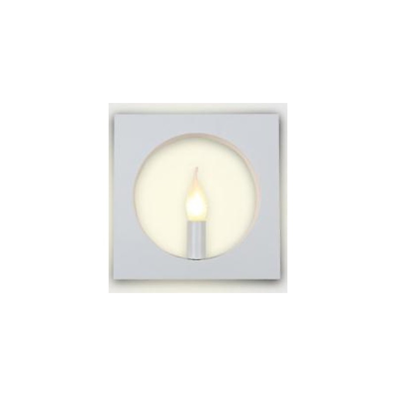 モダンでシンプルなアイアンアートウォールランプクリエイティブなリビングルームの背景ホールベッドの頭の正方形のフレームの装飾ランプとランタン