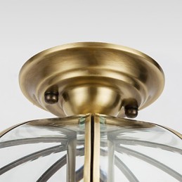 モダンで現代的な装飾デザイン銅天井ライトファミリー