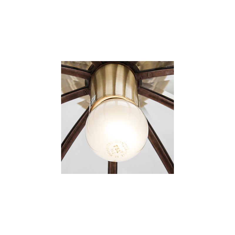 モダンで現代的な装飾デザイン銅天井ライトファミリー