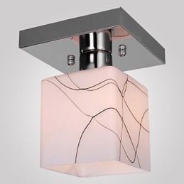 モダンで現代的なミニスタイルの電気メッキメタルフラッシュマウント