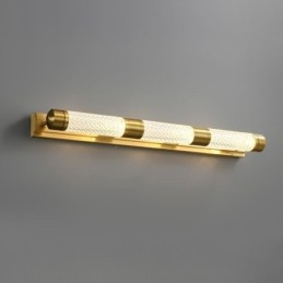 ウォールランプ 真鍮 アクリル シリンダー ミラー フロントライト