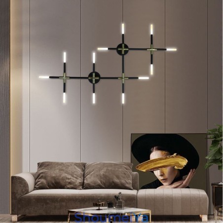 壁ライト スプライシング ウォームホワイト クリエイティブ 壁取り付け用燭台 DIY コンビネーションランプ