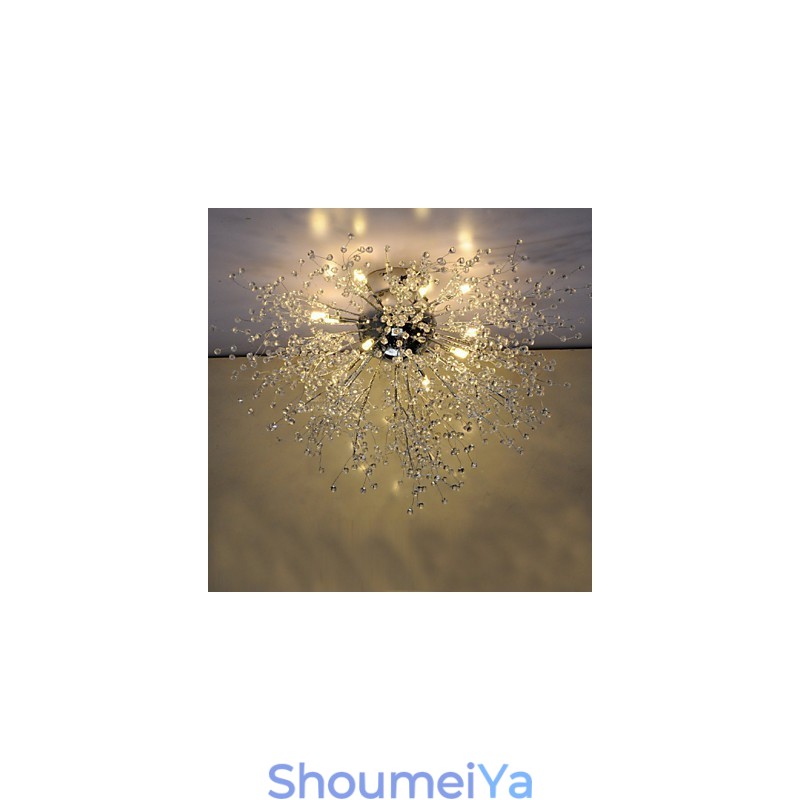 モダン 花火グローブ AcrChrome メタル フラッシュマウント GDNS モダン 花火グローブ AcrChrome メタル フラッシュマウント GDNS