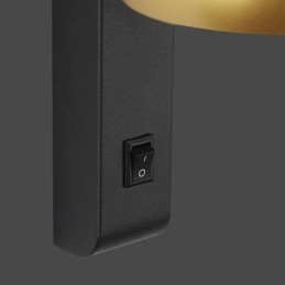 回転式ウォールランプ モダン ミニマリスト 壁取り付け用ライト