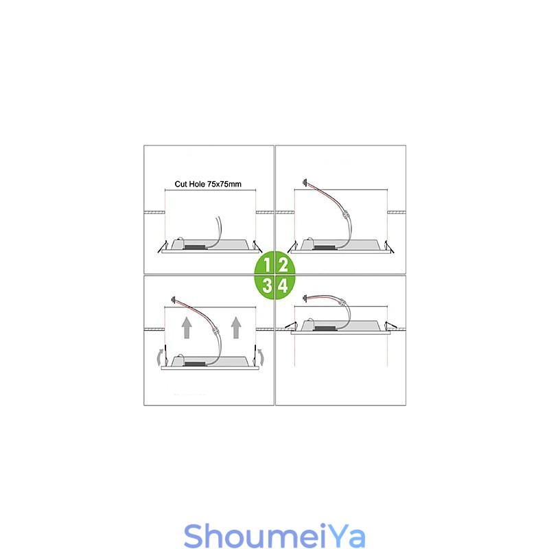 モダンコンテンポラリーペインティングメタルフラッシュマウント