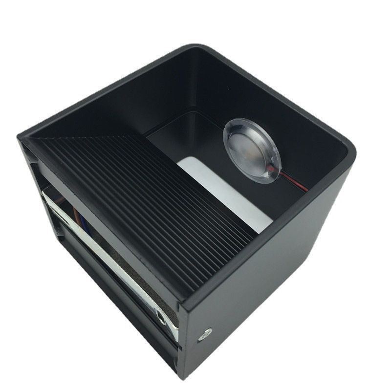 ウォールランプ アルミ バルコニー 表面取り付け キューブ ポーチライト