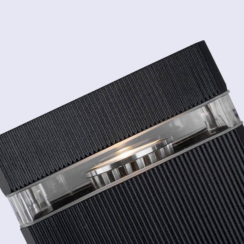 シンプルなアルミ製壁掛けライト 防水壁掛けランプ 中庭ポーチ