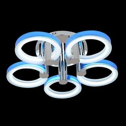 モダンで現代的なミニスタイル電気メッキフラッシュマウント