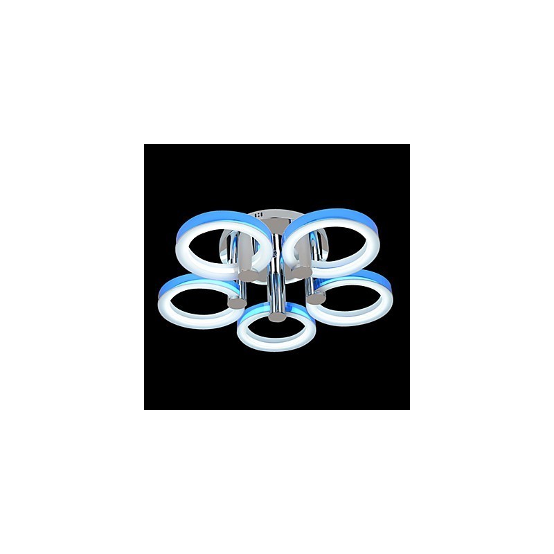 モダンで現代的なミニスタイル電気メッキフラッシュマウント