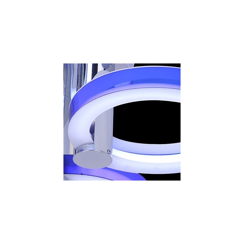 モダンで現代的なミニスタイル電気メッキフラッシュマウント