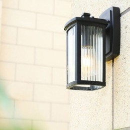 モダンでシンプルな屋外ライト防水スクエアコラムウォールライト中庭廊下