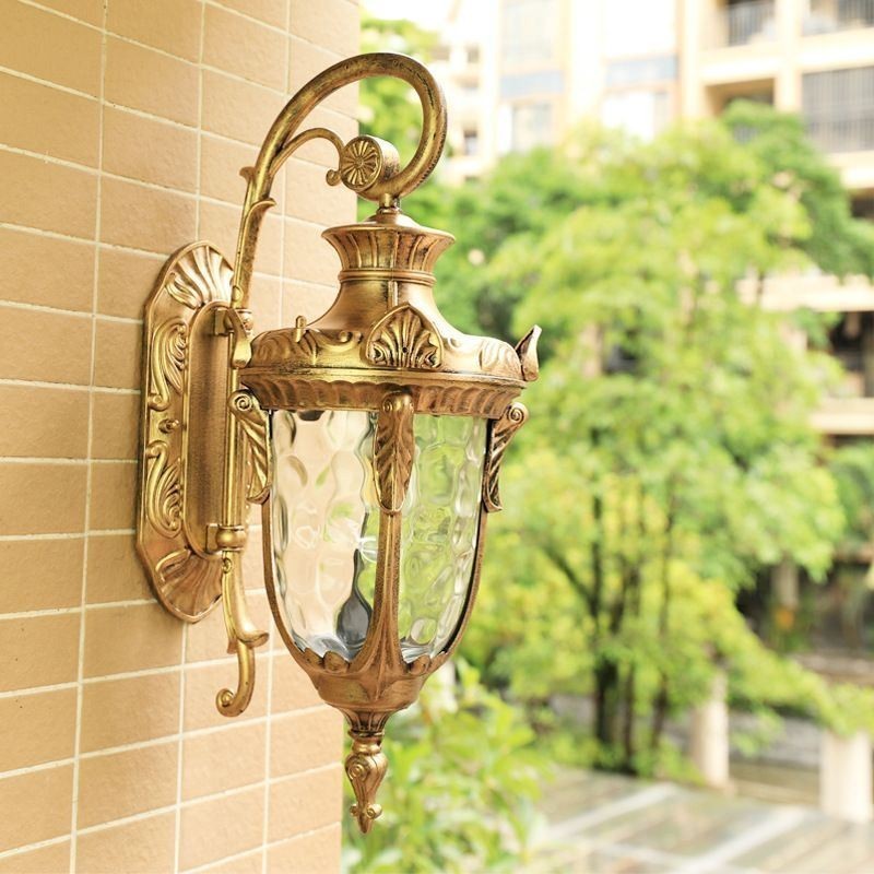 ヨーロッパの屋外ライト防水シングルヘッドウォールライト中庭廊下ガーデン