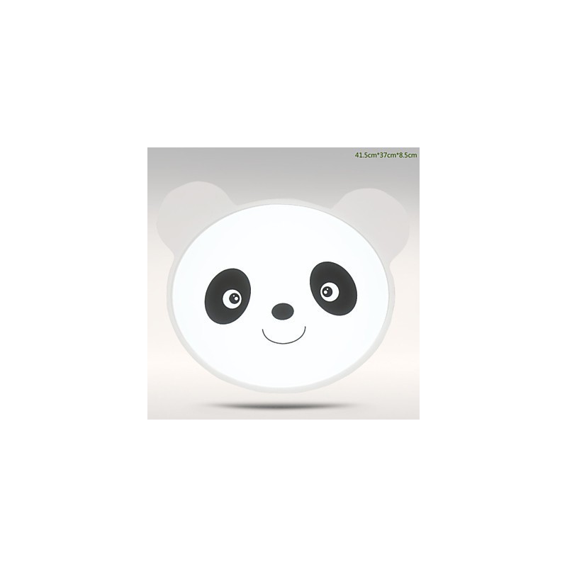 リモコン式フラッシュマウント天井ライト モダンホワイト+ウォームホワイトライト リモコン付き
