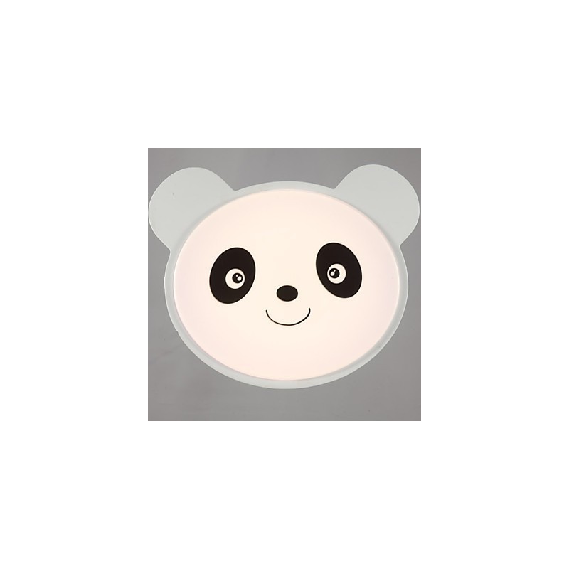 リモコン式フラッシュマウント天井ライト モダンホワイト+ウォームホワイトライト リモコン付き