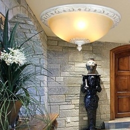 レトロクロームメタルフラッシュマウント