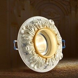 10*3.5CM ヨーロッパタイプスタイル 田舎風天井チューブランプ 吸収ドームライトランプ