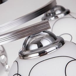 シャンデリア モダン クリスタル リビング 8 灯