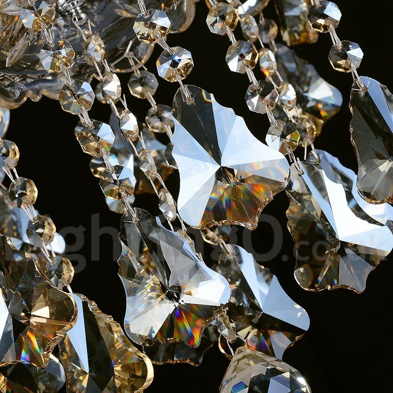 コニャッククリスタルカラーペンダントライトクリスタルモダンコンテンポラリートラディショナルクラシックレトロランタンカントリー