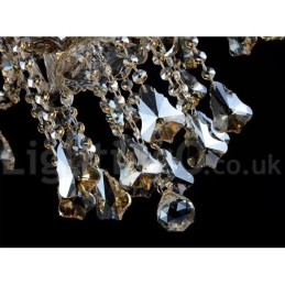 コニャッククリスタルカラーペンダントライトクリスタルモダンコンテンポラリートラディショナルクラシックレトロランタンカントリー