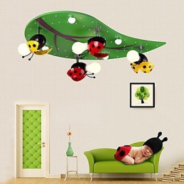 フラッシュマウント モダン コンテンポラリー 木製 竹