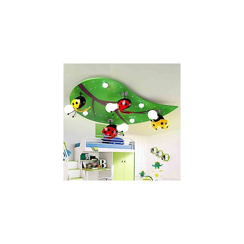 フラッシュマウント モダン コンテンポラリー 木製 竹