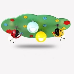 フラッシュマウント モダン コンテンポラリー 木製 竹