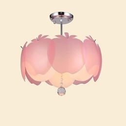 モダン コンテンポラリー クリスタル その他 メタル フラッシュマウント