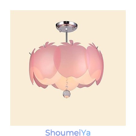 モダン コンテンポラリー クリスタル その他 メタル フラッシュマウント