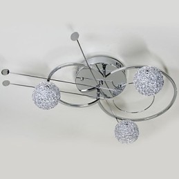モダンコンテンポラリー電気メッキフラッシュマウント