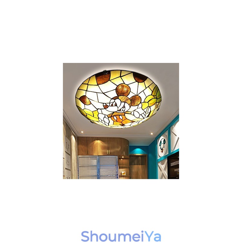 地中海ドームライト スウィートチルドレン ミッキーマウス ドームライト 直径40cm