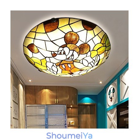 地中海ドームライト スウィートチルドレン ミッキーマウス ドームライト 直径40cm