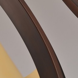 伝統的なクラシックなレトロミニスタイルのペイントメタルシャンデリア