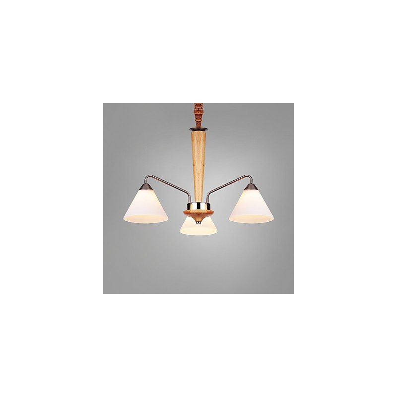 ヴィンテージ ミニスタイル ペインティング 木製 竹 フラッシュマウント