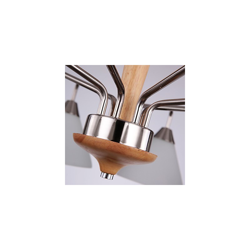 ヴィンテージ ミニスタイル ペインティング 木製 竹 フラッシュマウント