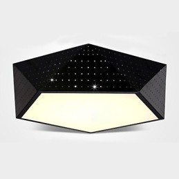 モダンコンテンポラリーメタルフラッシュマウント
