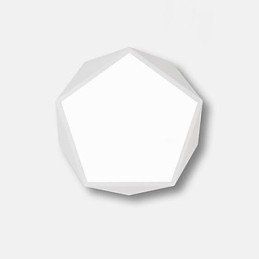 モダンコンテンポラリーペインティングメタルフラッシュマウント