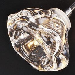 モダンコンテンポラリーラスティックロッジクロームメタルフラッシュマウント