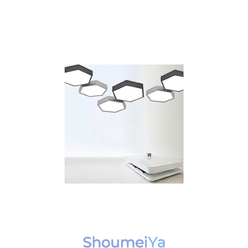 吸収ドームライト六角形幾何学ライトランプ