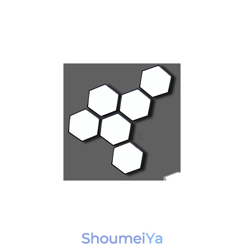 吸収ドームライト六角形幾何学ライトランプ