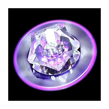 モダンコンテンポラリークリスタルクロームクリスタルフラッシュマウント