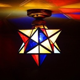 芸術的な個性的なクリエイティブポーチモダンスター吸収ドームライトランプ