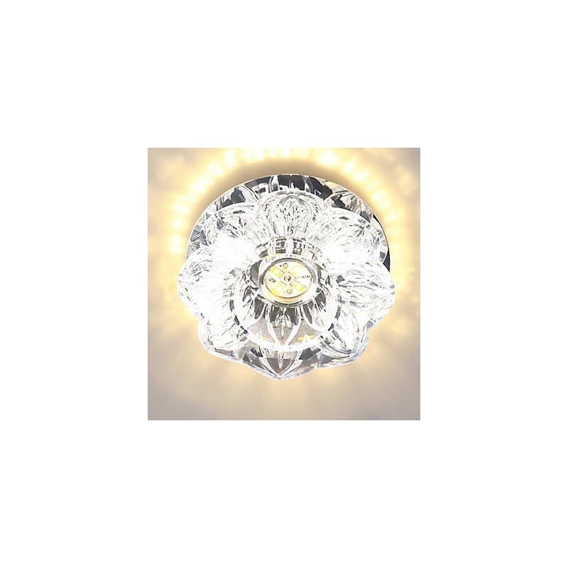 小さなガラスの天井ライト モダンでシンプルなランプ照明保証